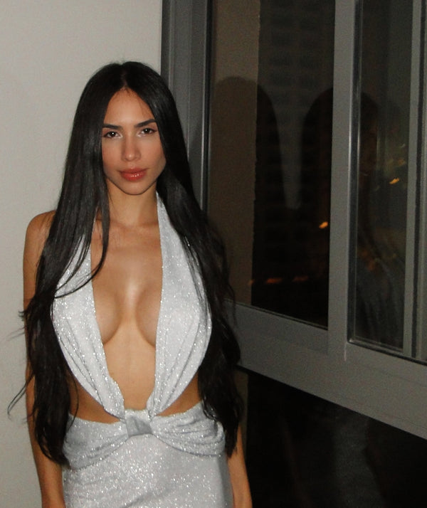 Vestido Ellen Glitter⚡️ Envio Express